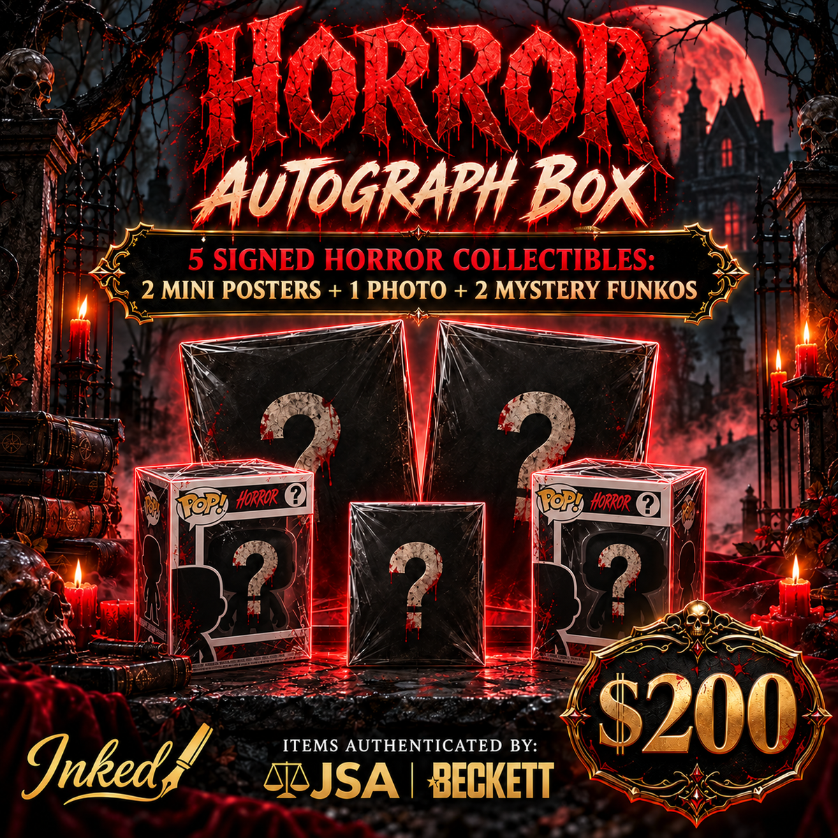$200 Horror Mystery Box