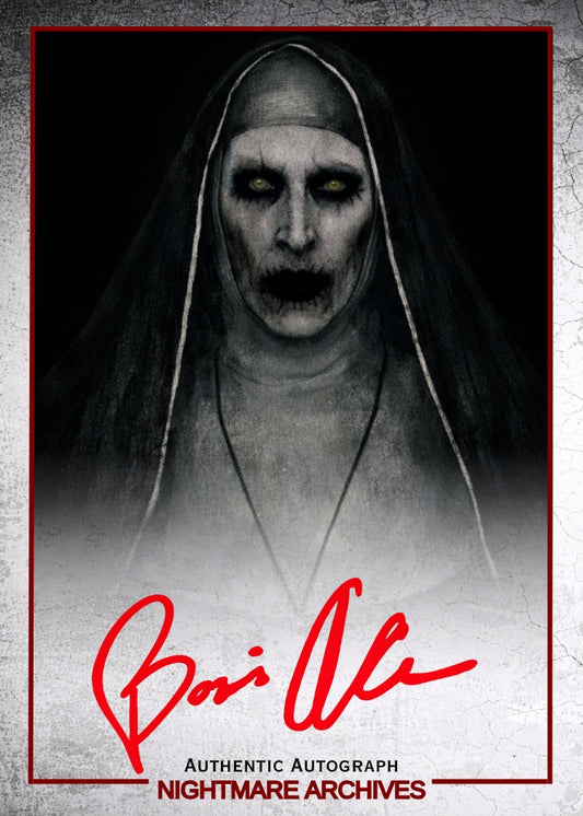 Bonnie Aarons Valak Trading Card With Example Signature