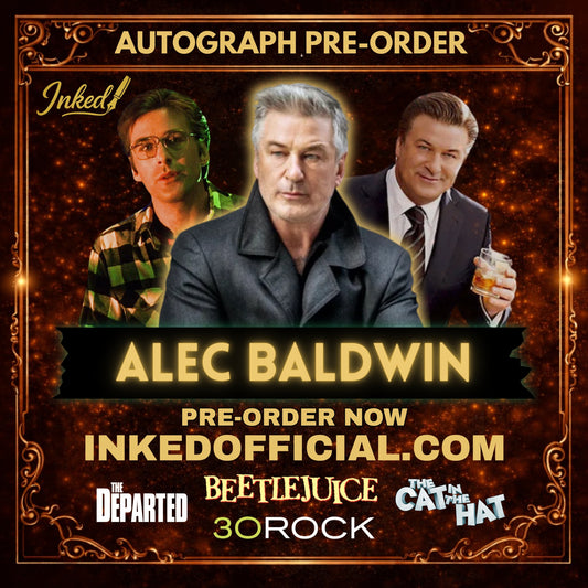 Alec Baldwin Autograph Pre-Order