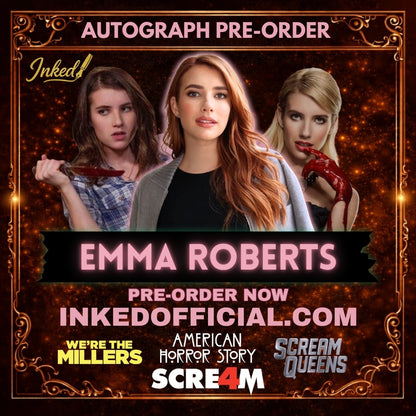 Emma Roberts Autograph Pre-Order