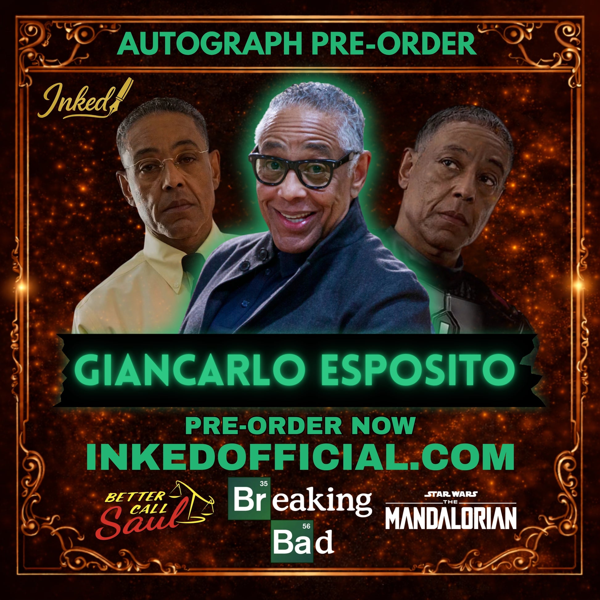 Giancarlo Esposito Autograph Pre-Order
