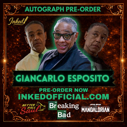 Giancarlo Esposito Autograph Pre-Order