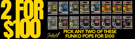 2 For $100 signed Funko POPs