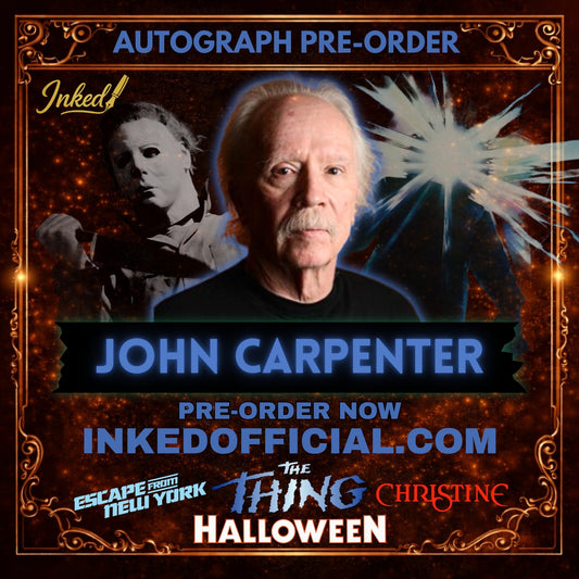 John Carpenter Autograph Pre-Order
