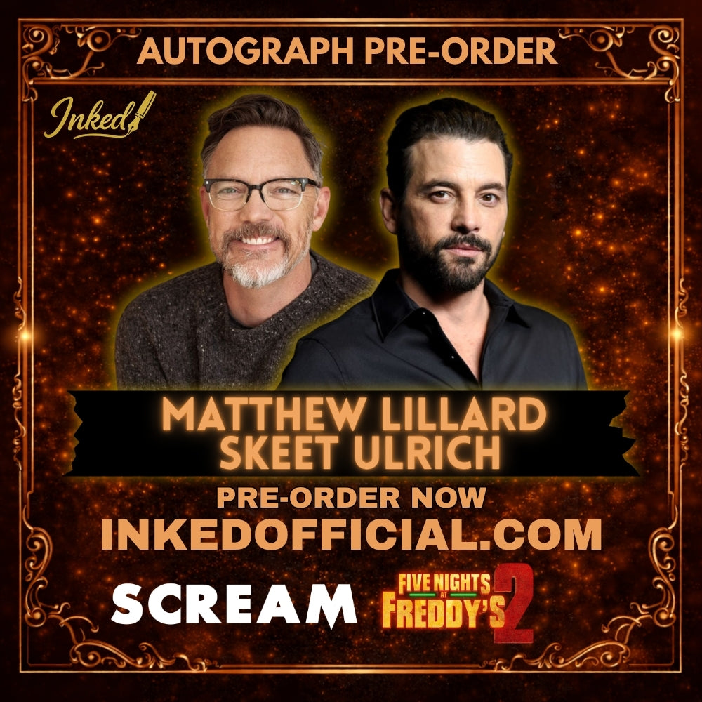 Lillard Ulrich Autograph Dual signed pre-order