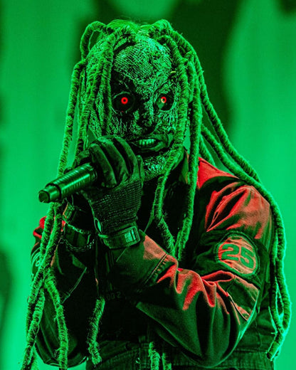 Corey Taylor in Slipknot mask performing