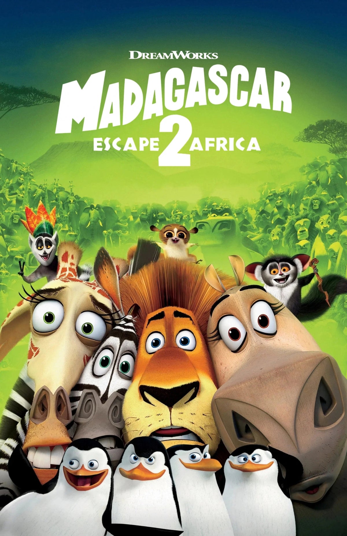 Madagascar 2 Escape 2 Africa Poster