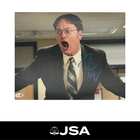 Rainn Wilson Signed The Office Photo
