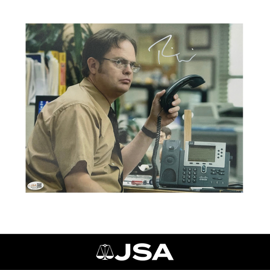 Rainn Wilson Signed The Office Photo