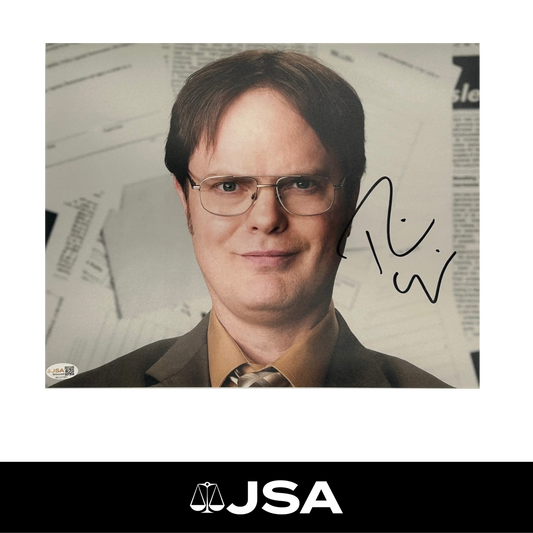 Rainn Wilson Signed The Office Photo