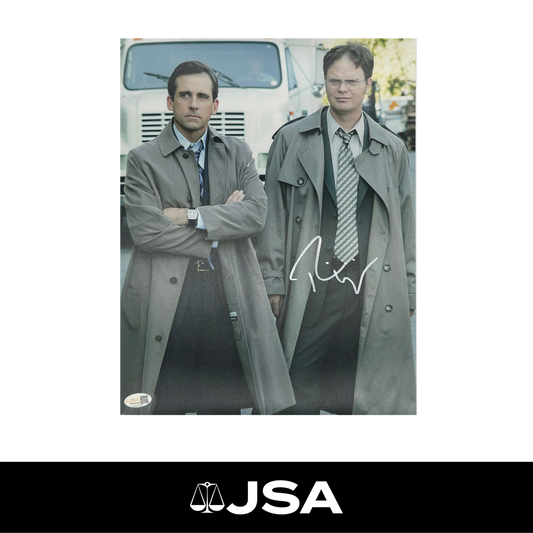 Rainn Wilson Signed The Office Photo