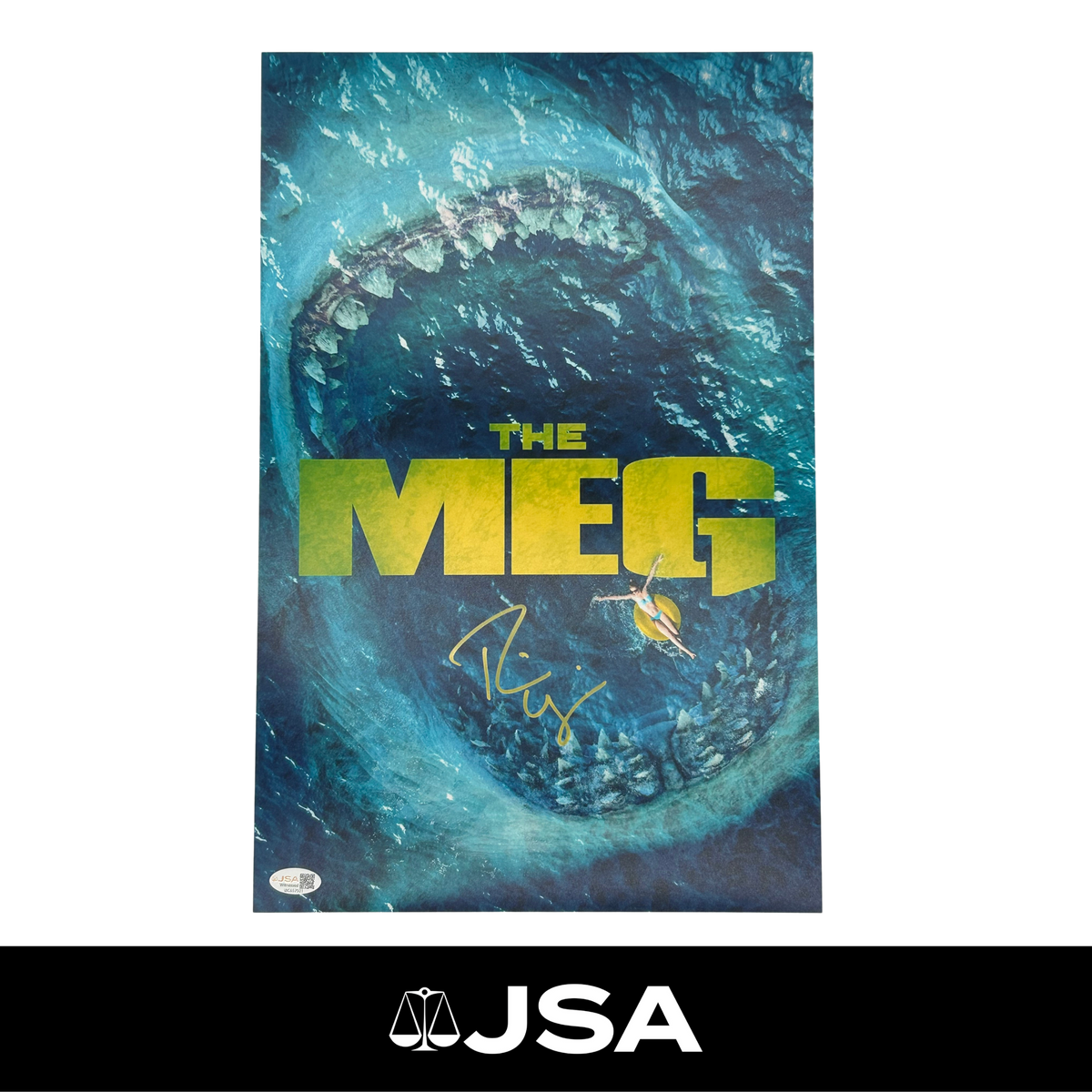 Rainn Wilson Signed The Meg Poster