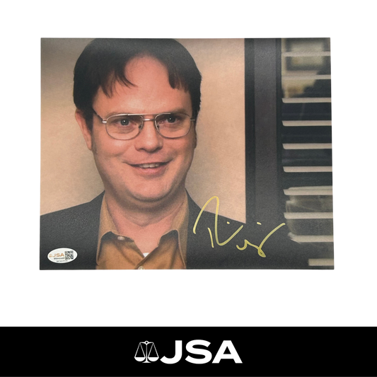 Rainn Wilson Signed The Office Photo