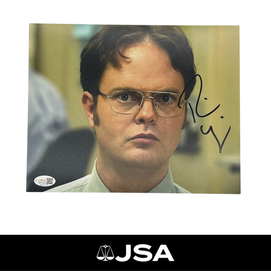 Rainn Wilson Signed The Office Photo
