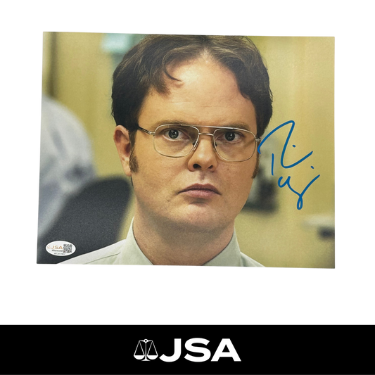 Rainn Wilson Signed The Office Photo
