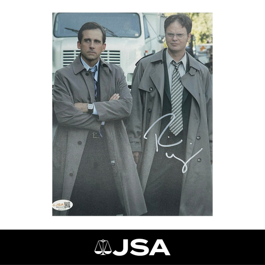 Rainn Wilson Signed The Office Photo