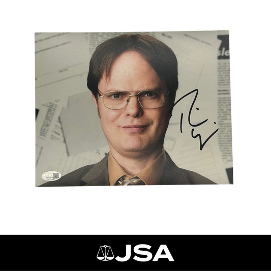 Rainn Wilson Signed The Office Photo