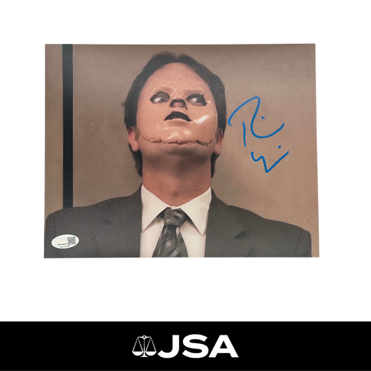 Rainn Wilson Signed The Office Photo