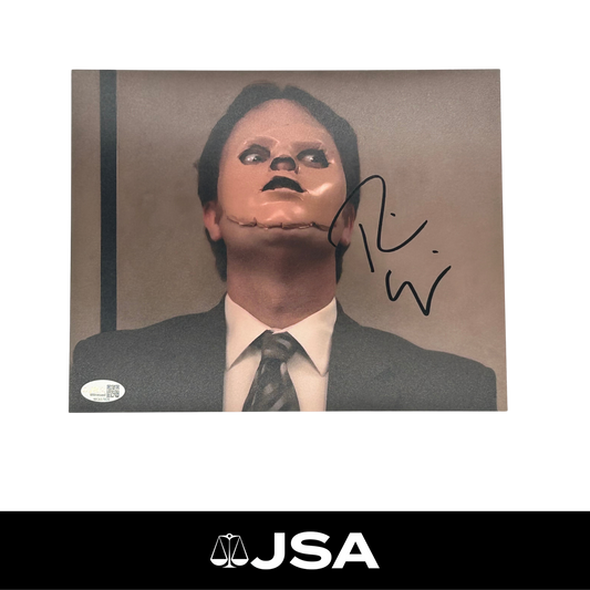 Rainn Wilson Signed The Office Photo