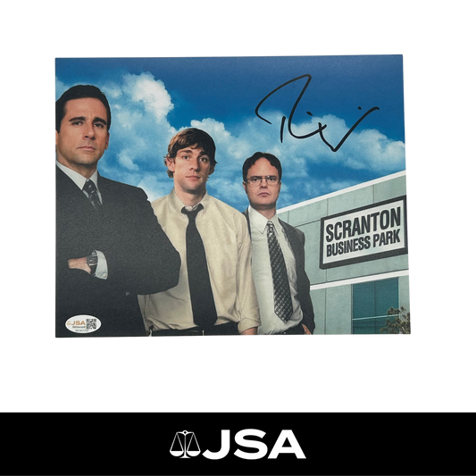 Rainn Wilson Signed The Office Photo