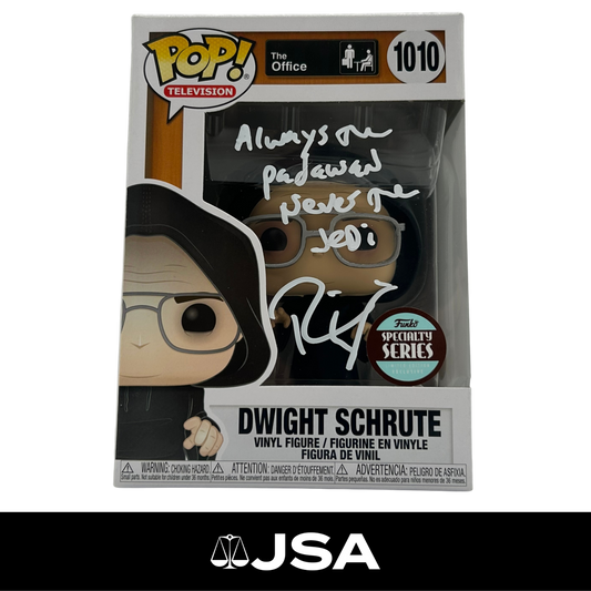 Rainn Wilson Signed and Quoted The Office Funko