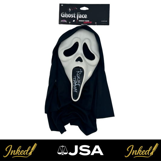 Rose McGowan Signed Ghostface Mask