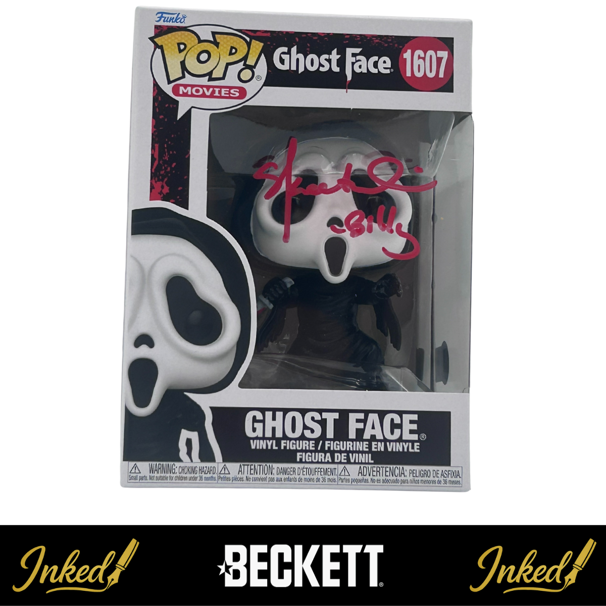 Skeet Ulrich Signed Funko POP! with Beckett COA