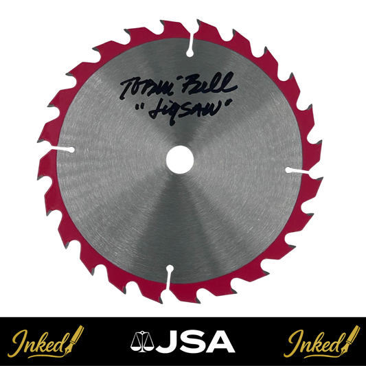 Tobin Bell Signed Saw Blade